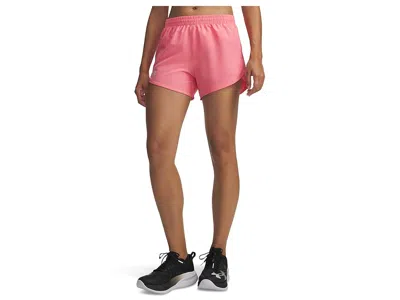 Under Armour Fly By Shorts In Pink