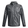 Under Armour Forefront Rain Hoody Jacket 'grey' In Gray