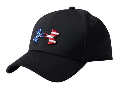 Under Armour Freedom Blitzing Hat Caps Black/black/red: Sm-md