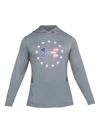 Under Armour Freedom Hoodie In Gray