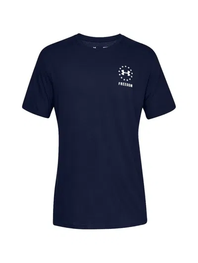 Under Armour Freedom T-shirt In Blue