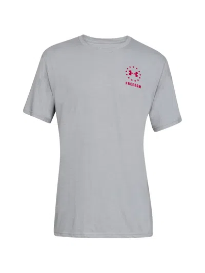 Under Armour Freedom T-shirt In Gray