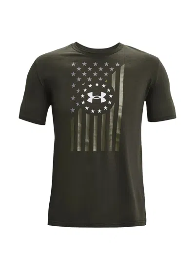 Under Armour Freedom T-shirt In Green