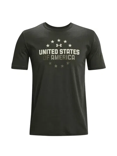 Under Armour Freedom Us T-shirt In Black