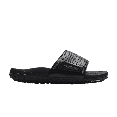Pre-owned Under Armour Ft Sway Slide 'triple Black'