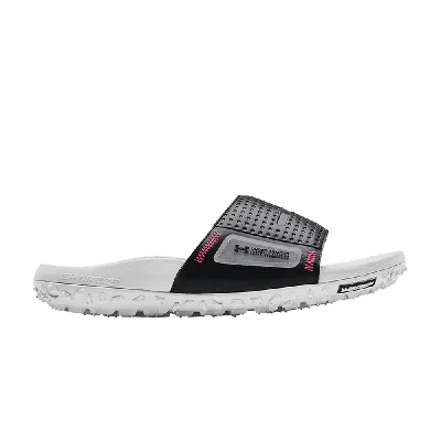 Pre-owned Under Armour Ft Sway Slide 'white Black'