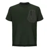 Under Armour G-star Woven Zip Pocket Loose T-shirt 'olive Green'