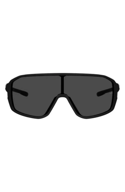 Under Armour Game Day 99mm Shield Sport Sunglasses In Black