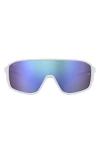 Under Armour Game Day 99mm Shield Sport Sunglasses In Blue