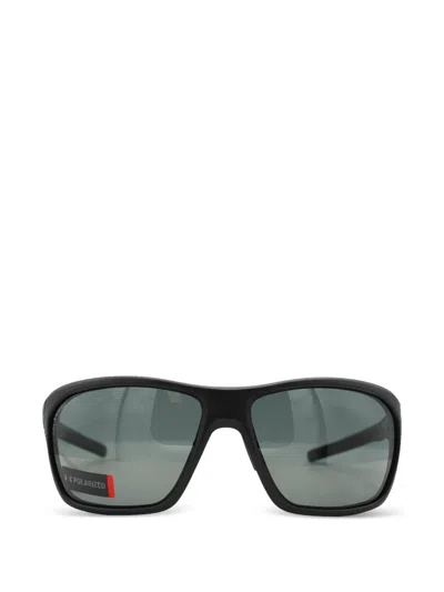 Under Armour Geometric-frame Sunglasses In Gray