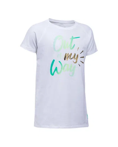 Under Armour Girls' Out Of My Way T-shirt In Gray