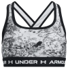 Under Armour Girls   Crossback Mid Printed In Pitch Gray/white