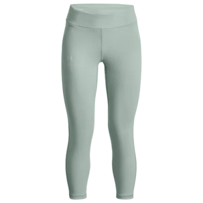 Under Armour Kids' Girls   Motion Solid Ankle Crop In Opal Green/illusion Green