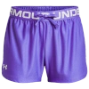 Under Armour Girls   Play Up Shorts In Brilliant Violet/white