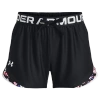 Under Armour Girls   Play Up Tri Color Shorts In Black/white