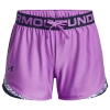 Under Armour Girls   Play Up Tri Color Shorts In Lunar Purple/midnight Navy