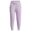 Under Armour Girls   Rival Fleece Ankle Crop In Violet Void/midnight Navy