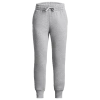Under Armour Girls   Rival Fleece Joggers In White/mod Gray