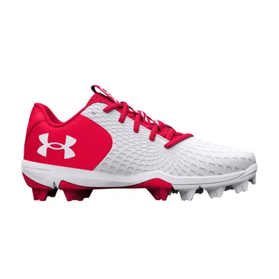 Pre-owned Under Armour Glyde 2 Rm Jr 'white Red' | Kid's Size 10