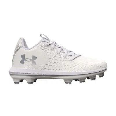 Pre-owned Under Armour Glyde 2 Tpu Jr 'white Metallic Silver' | Kid's Size 5
