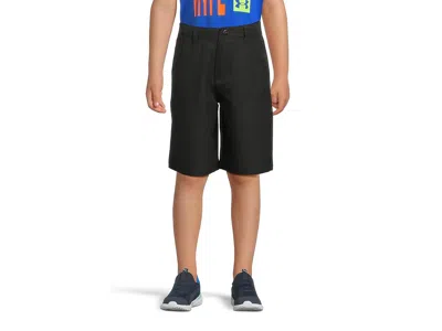 Under Armour Golf Medal Play Shorts (little Kid/big Kid) Boy's Clothing Black : 7 Little Kid, Polyester