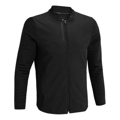 Under Armour Golf Sports Zipper Coat Male Black