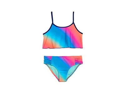 Under Armour Gradient Bikini (little Kid) Girl's Swimwear Sets Tangerine: 6x Little Kids In Multi