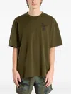 Under Armour Graphic-print Short-sleeve T-shirt In Green