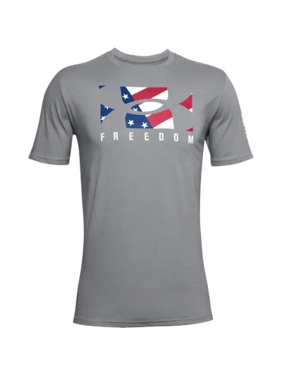 Under Armour Graphic-print T-shirt In Gray