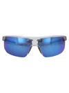 Under Armour Grey Green Acetate Sunglasses In Blue
