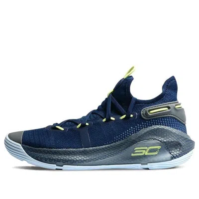 Under Armour (gs)  Curry 6 'international Boulevard' In Blue