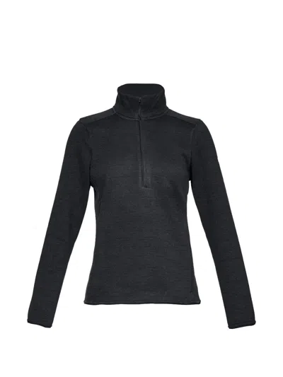 Under Armour Half-zip Wintersweet Top In Black