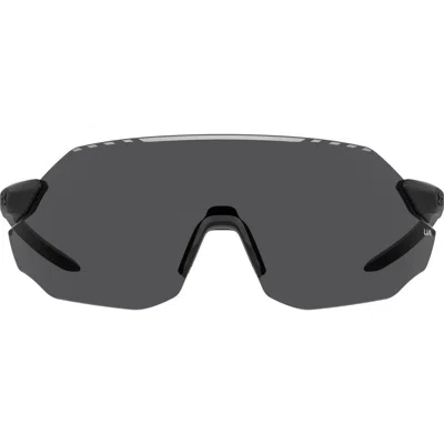 Under Armour Halftime 99mm Shield Sport Sunglasses In Black