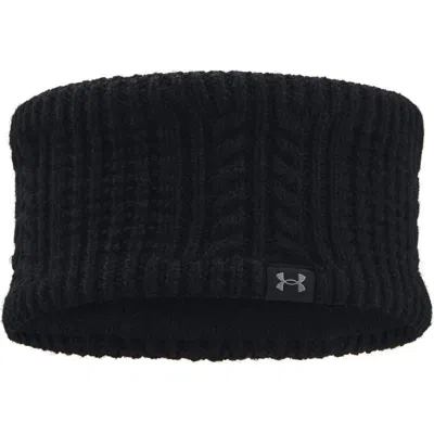 Under Armour Halftime Flat Top Beanie In Black