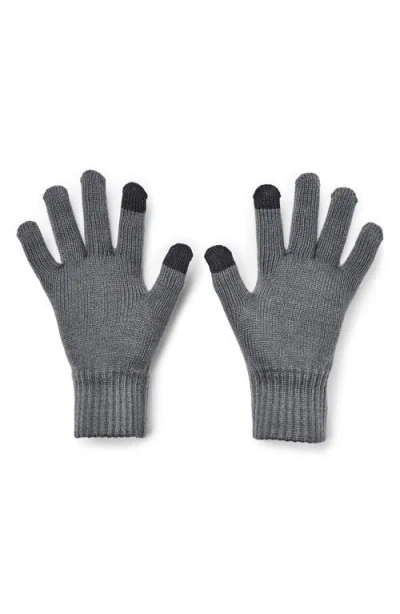 Under Armour Halftime Gloves In Gray