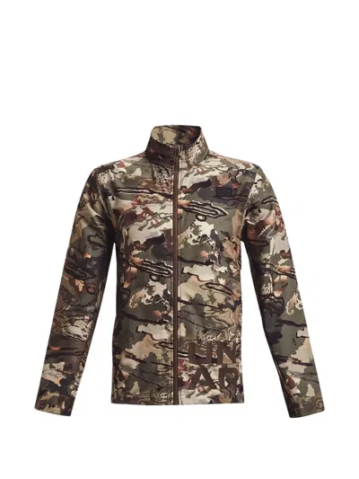 Under Armour Hardwoods Graphic-print Jacket In Multi