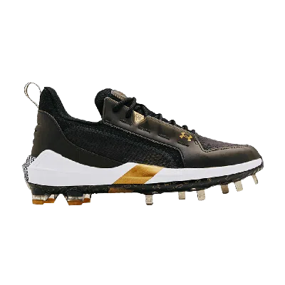 Pre-owned Under Armour Harper 6 Low St 'black Metallic Gold'