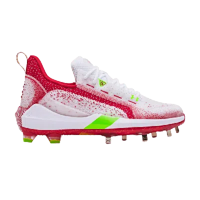Pre-owned Under Armour Harper 6 Low St 'white Red'