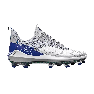 Pre-owned Under Armour Harper 7 Low Elite Tpu 'grey Royal' In Blue