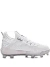 Under Armour Harper 8 Elite Tpu "white Baseball/grey" Cleats In White