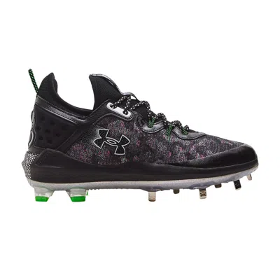 Pre-owned Under Armour Harper 8 Low St 'black Pink Green'