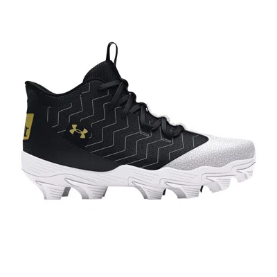 Pre-owned Under Armour Harper 9 Rm Jr 'black Metallic Gold' | Kid's Size 12