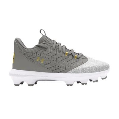 Pre-owned Under Armour Harper 9 Tpu Jr 'baseball Grey' | Kid's Size 2