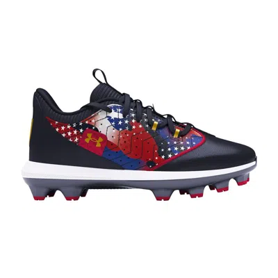 Pre-owned Under Armour Harper 9 Tpu Jr 'usa' | Blue | Kid's Size 1.5