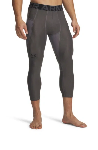 Under Armour Heatgear® 3/4 Leggings In Gray