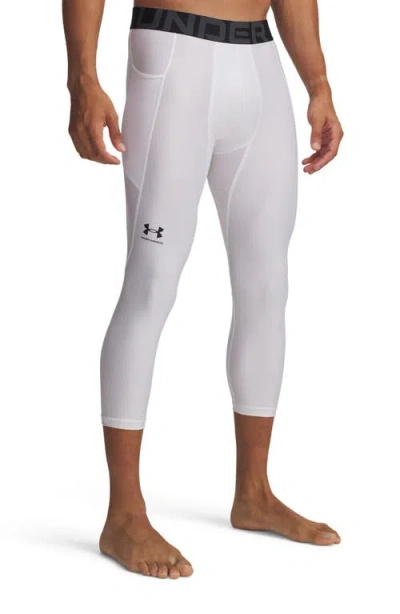 Under Armour Heatgear® 3/4 Leggings In White