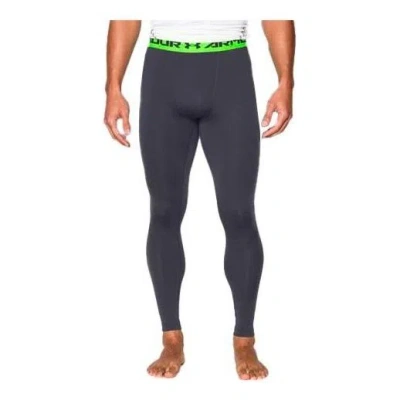 Under Armour Heatgear ""armour"" Compression Leggings 'grey' In Multi