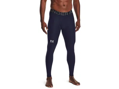 Under Armour Heatgear Armour Leggings In Blue