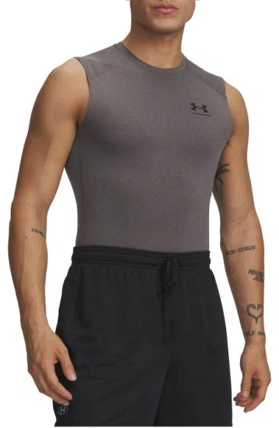 Under Armour Heatgear® Compression Tank In Gray