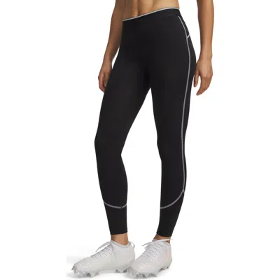 Under Armour Heatgear Elite Performance High Waist Leggings In Black